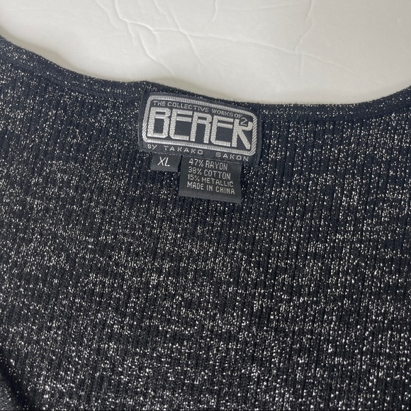 BEREK Takako Sakon NWT XL Vintage Silver Shimmer​​​ - Picture 4 of 13